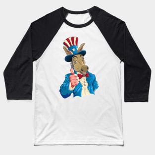 Democratic Donkey Baseball T-Shirt